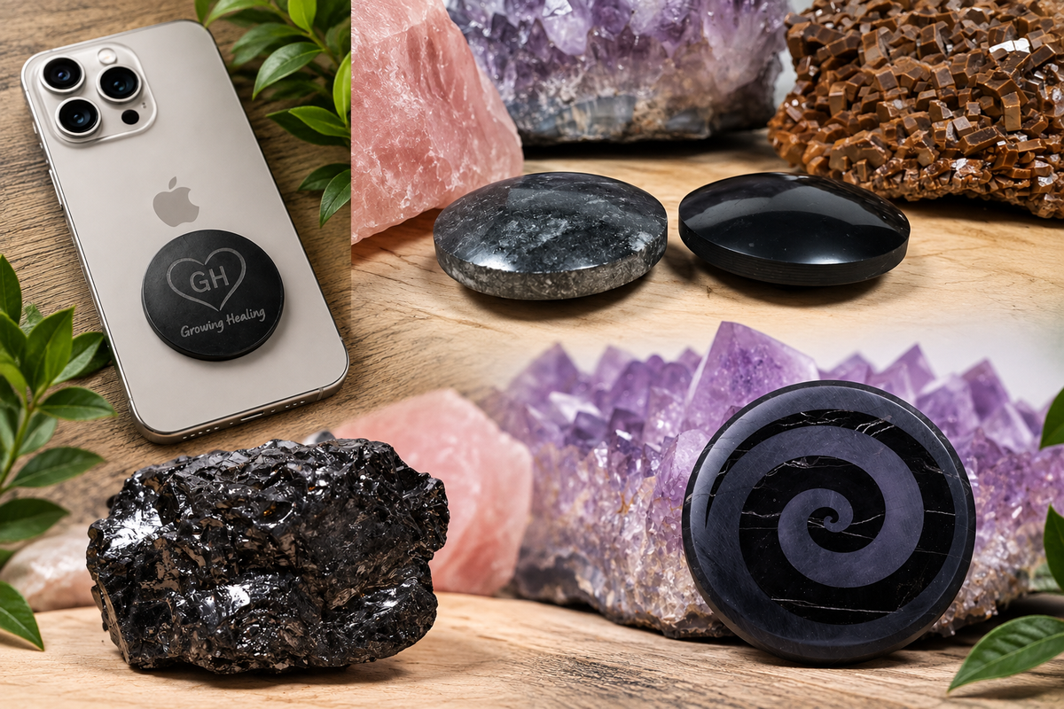 Shungite Tabs & Pocket Stones