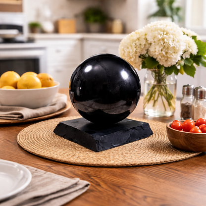 Sphere Harmonizer with Shungite Stand