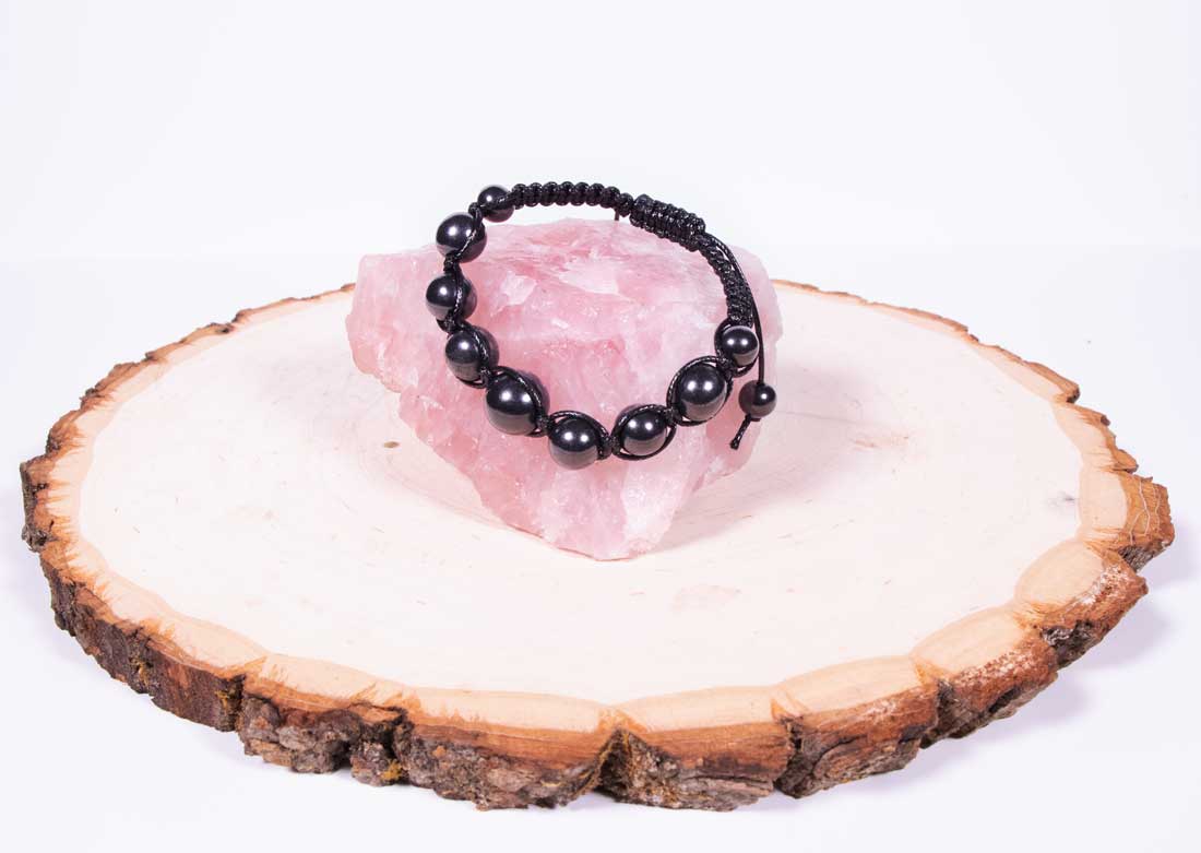 Retro 70s Shungite Bracelet image 2