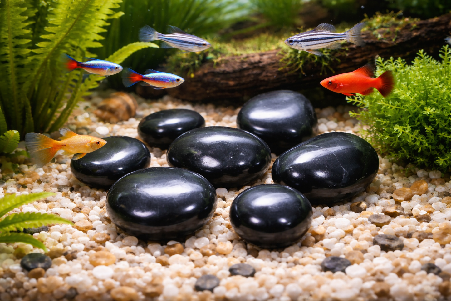 Authentic Tumbled Shungite Stones